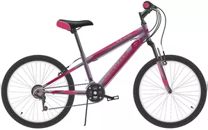 Велосипед Black One Ice Girl 20 2022 (фиолетовый/розовый) фото