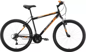 Велосипед Black One Onix 26 2022 HQ-0007054 (черный/серый/оранжевый) фото