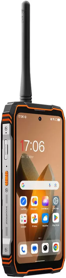Blackview Xplore 1 Walkie Talkie 16GB/512GB (черный/оранжевый) фото