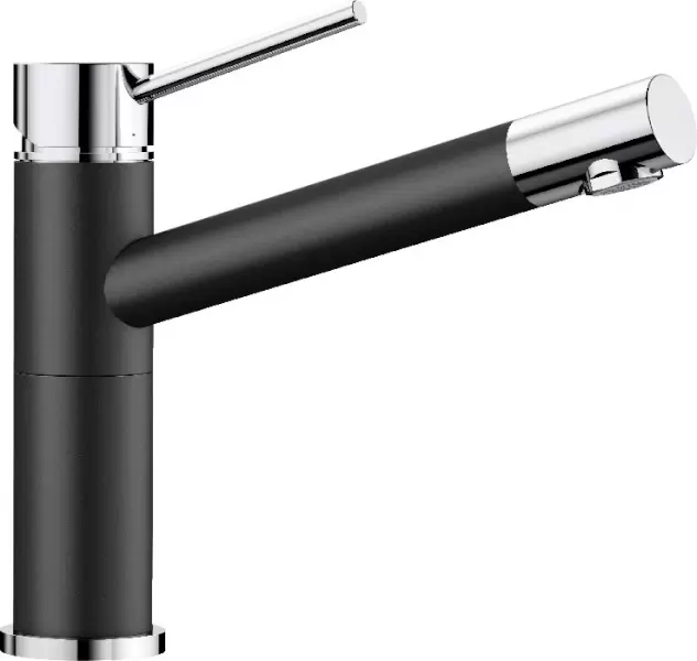 Blanco Alta Compact Silgranit (черный)