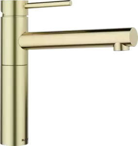 Смеситель Blanco Alta II (сатин золотой) фото