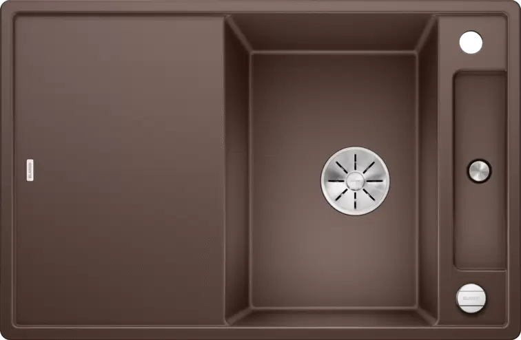 Кухонная мойка Blanco Axia III 45 S (кофе, деревянная доска) фото