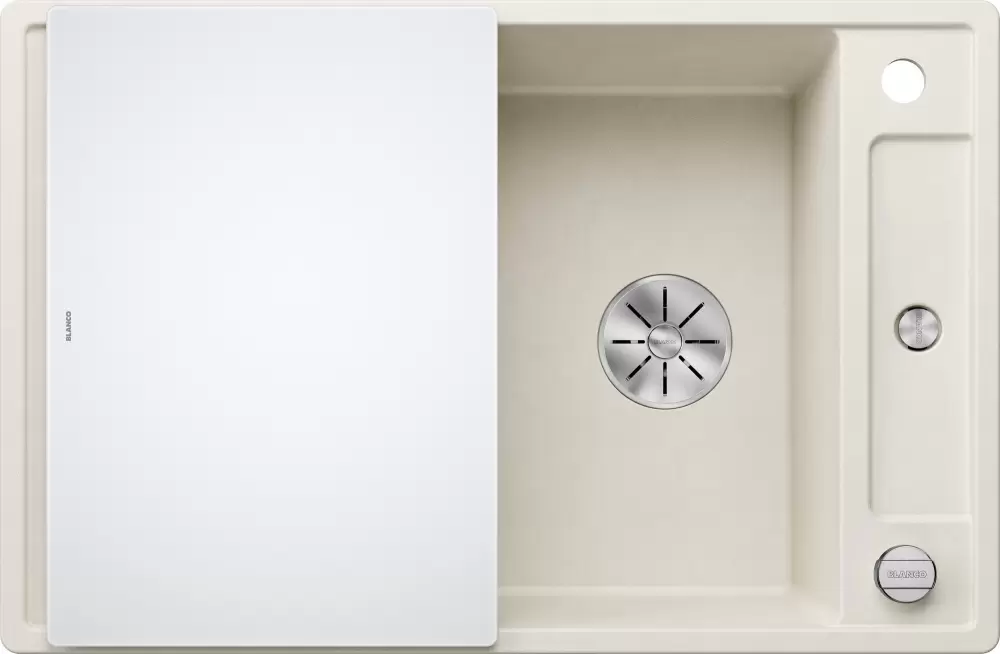 Blanco Axia III 45 S (мягкий белый, стеклянная доска)