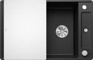 Кухонная мойка Blanco Axia III 45 S-F (антрацит, стеклянная доска) фото