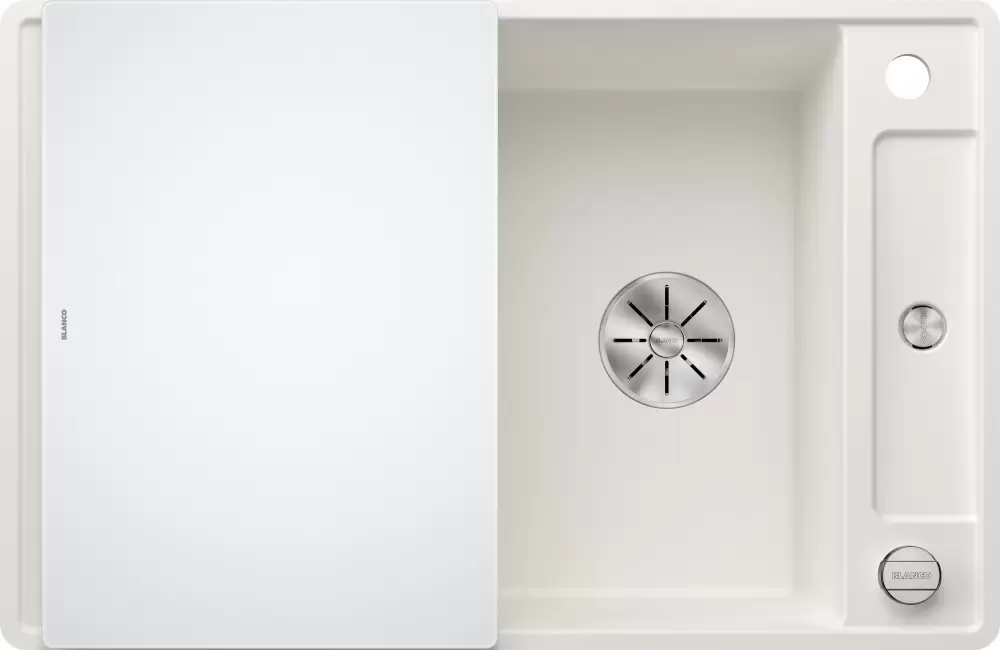 Blanco Axia III 45 S-F (белый, стеклянная доска)