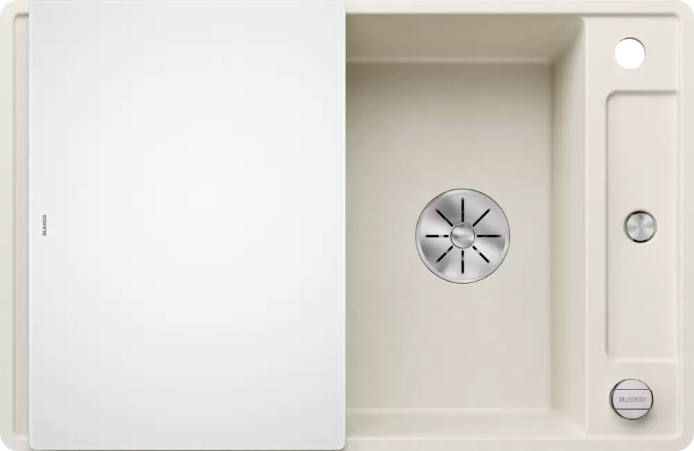 Blanco Axia III 45 S-F (мягкий белый, стеклянная доска)