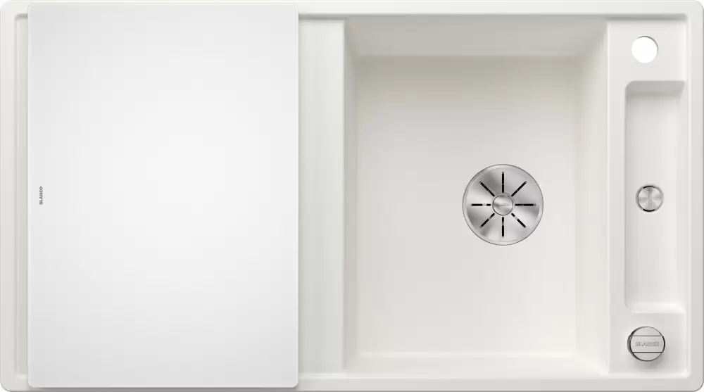 Blanco Axia III 5 S (белый, стеклянная доска)