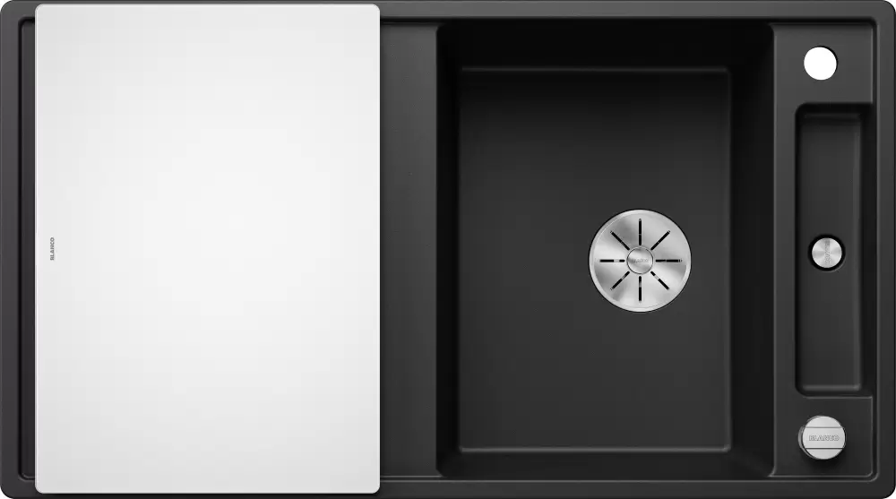 Blanco Axia III 5 S (черный, стеклянная доска)