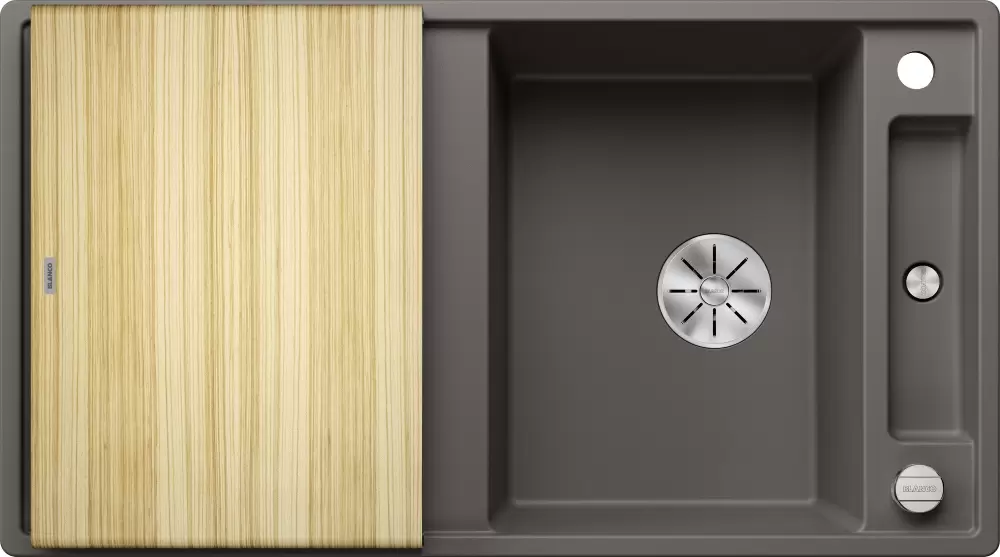 Blanco Axia III 5 S (вулканический серый, деревянная доска)