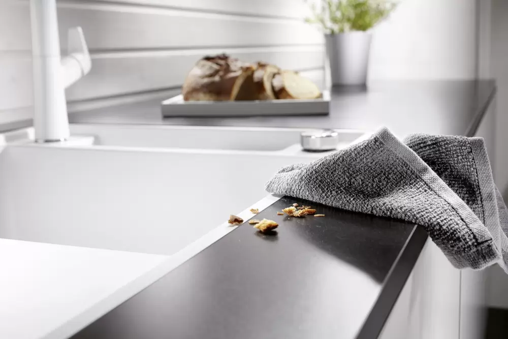 Кухонная мойка Blanco Axia III 5 S-F (серый камень, стеклянная доска) фото