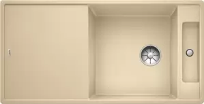 Кухонная мойка Blanco Axia III XL 6 S (шампань, стеклянная доска) фото