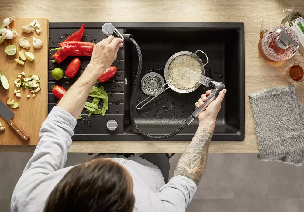 Смеситель Blanco Blancowega-S II (белый) фото 4