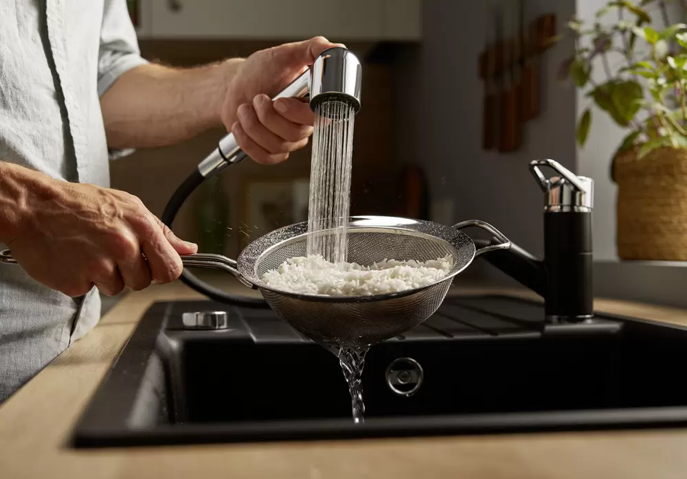 Смеситель Blanco Blancowega-S II (черный) фото 5