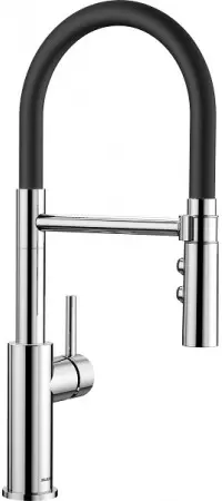 Blanco Catris-S Flexo (черный/хром)