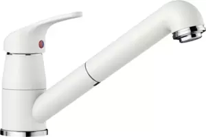 Смеситель Blanco Daras-S Silgranit (белый) фото