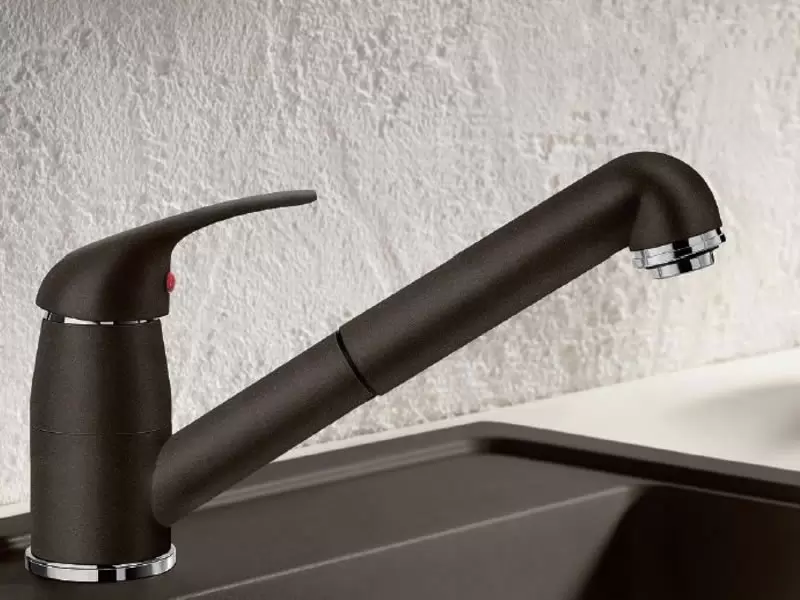 Смеситель Blanco Daras-S Silgranit (кофе) фото 2