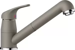 Смеситель Blanco Daras-S Silgranit (серый бежевый) фото