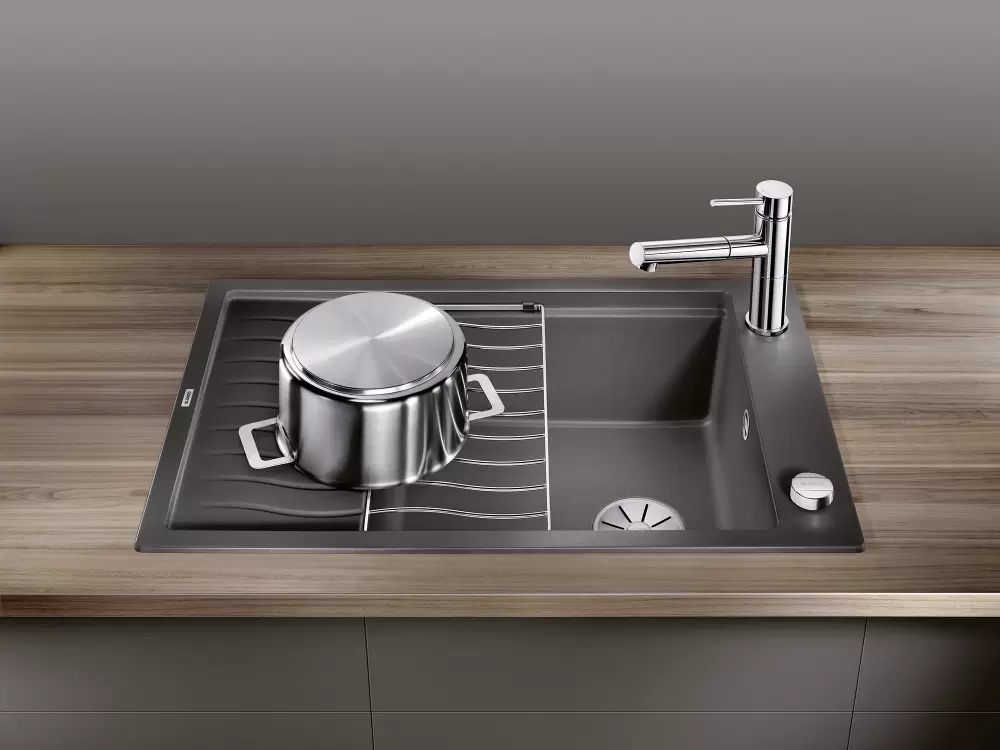 Кухонная мойка Blanco Elon XL 6 S (мягкий белый, с клапаном автоматом) фото