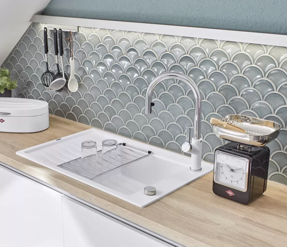 Кухонная мойка Blanco Elon XL 6 S (вулканический серый, с клапаном автоматом) фото