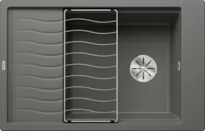 Blanco Elon XL 6 S (вулканический серый, с клапаном автоматом)