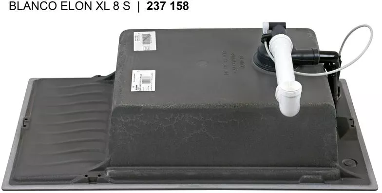 Кухонная мойка Blanco Elon XL 8 S (вулканический серый) фото