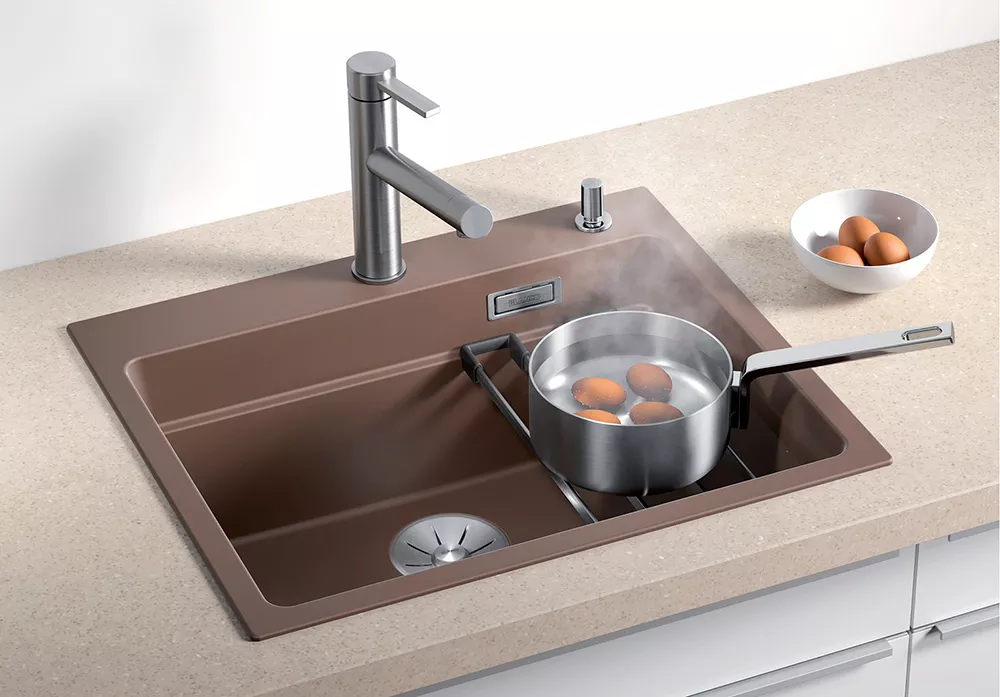 Кухонная мойка Blanco Etagon 6 (мягкий белый) фото