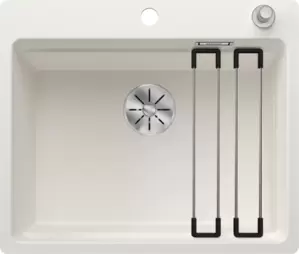 Кухонная мойка Blanco Etagon 6-F (белый, с клапаном автоматом) фото