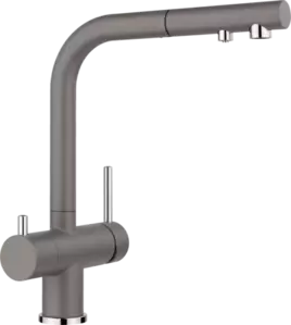 Смеситель Blanco Fontas-S II Silgranit (вулканический серый) фото