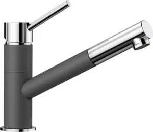 Смеситель Blanco Kano-S Silgranit (темная скала)