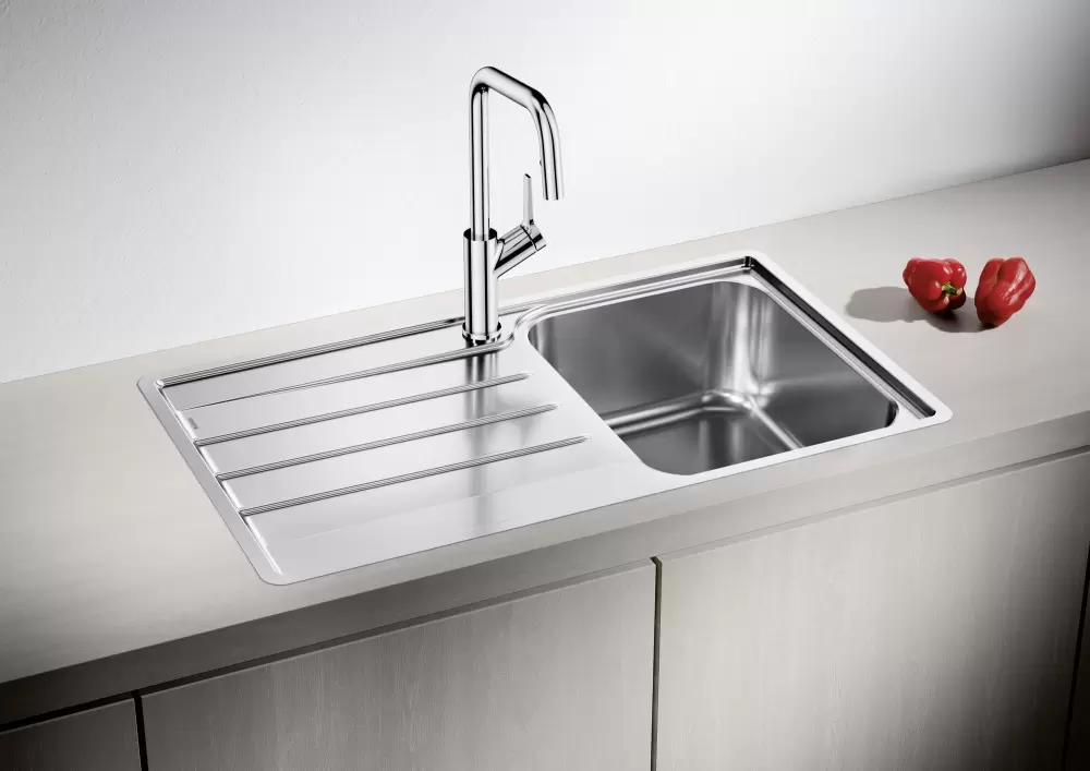 Кухонная мойка Blanco Lemis 45 S-IF (с клапаном автоматом) фото