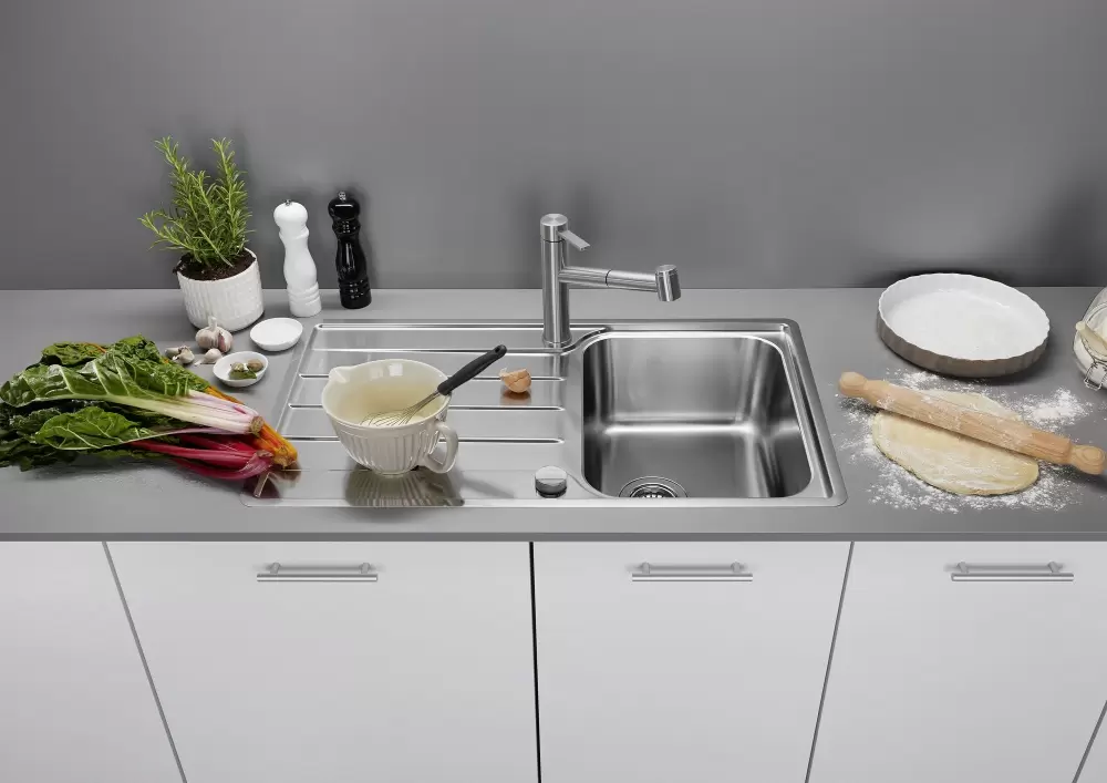 Кухонная мойка Blanco Lemis 45 S-IF (с клапаном автоматом) фото