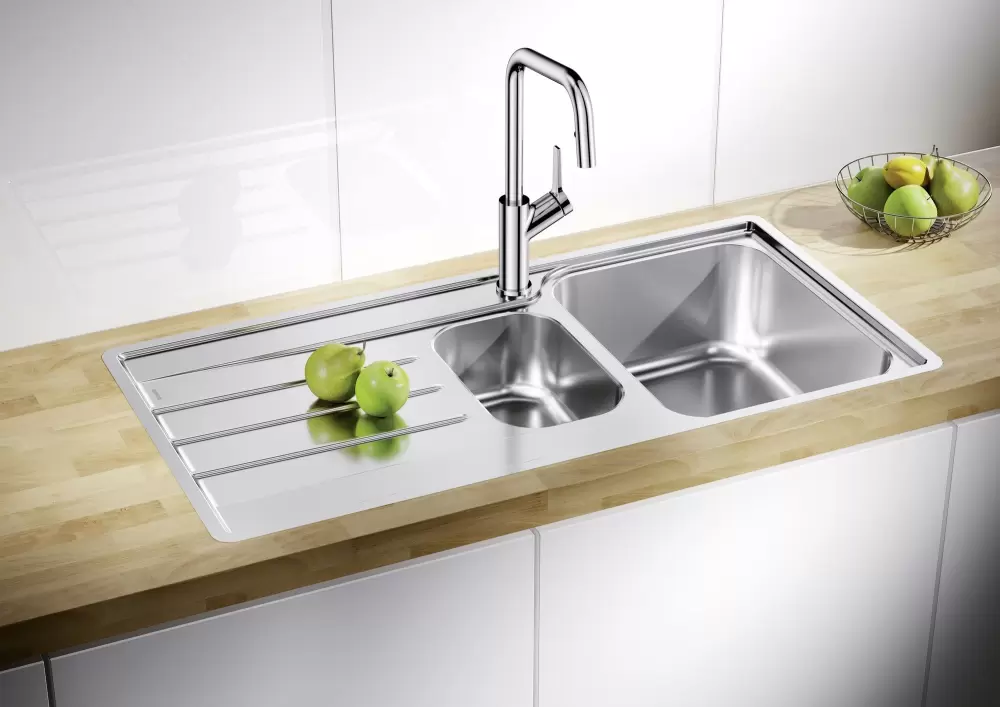Кухонная мойка Blanco Lemis 6 S-IF (с клапаном автоматом) фото