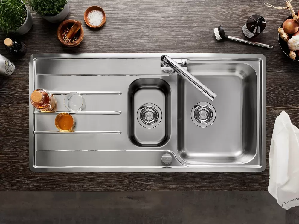 Кухонная мойка Blanco Lemis 6 S-IF (с клапаном автоматом) фото