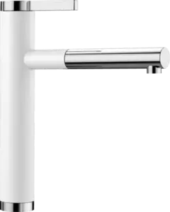 Смеситель Blanco Linee-S Silgranit (белый) фото