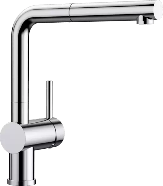 Blanco Linus-S (хром, ручка справа)