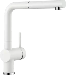 Смеситель Blanco Linus-S Silgranit (белый) фото