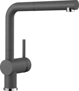 Смеситель Blanco Linus-S Silgranit (темная скала) фото