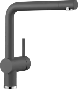 Смеситель Blanco Linus Silgranit (темная скала) фото