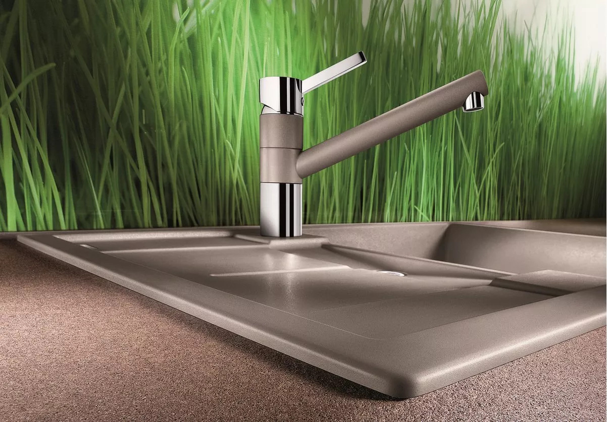 Кухонная мойка Blanco Metra 45 S Compact (вулканический серый, с клапаном автоматом) фото