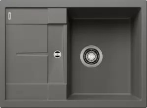 Кухонная мойка Blanco Metra 45 S Compact (вулканический серый, с клапаном автоматом) фото