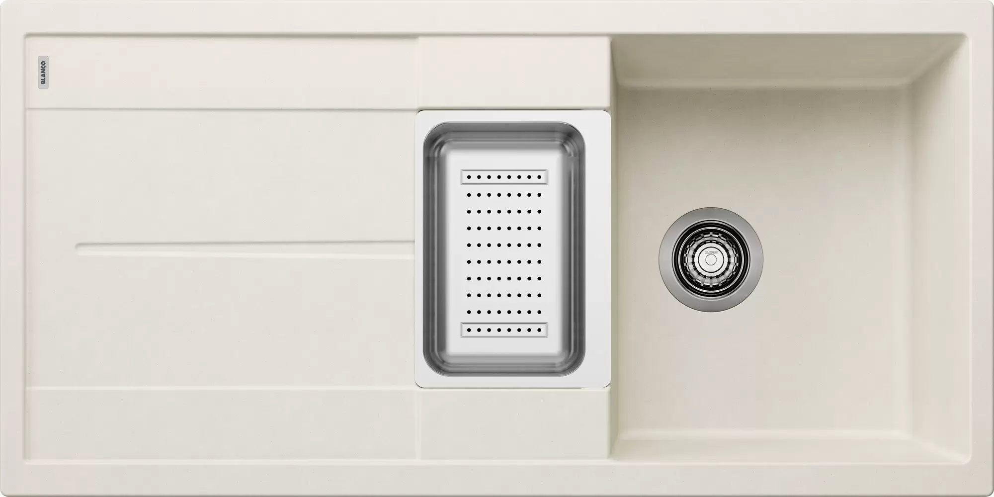 Blanco Metra 6 S-F (мягкий белый, с клапаном автоматом)