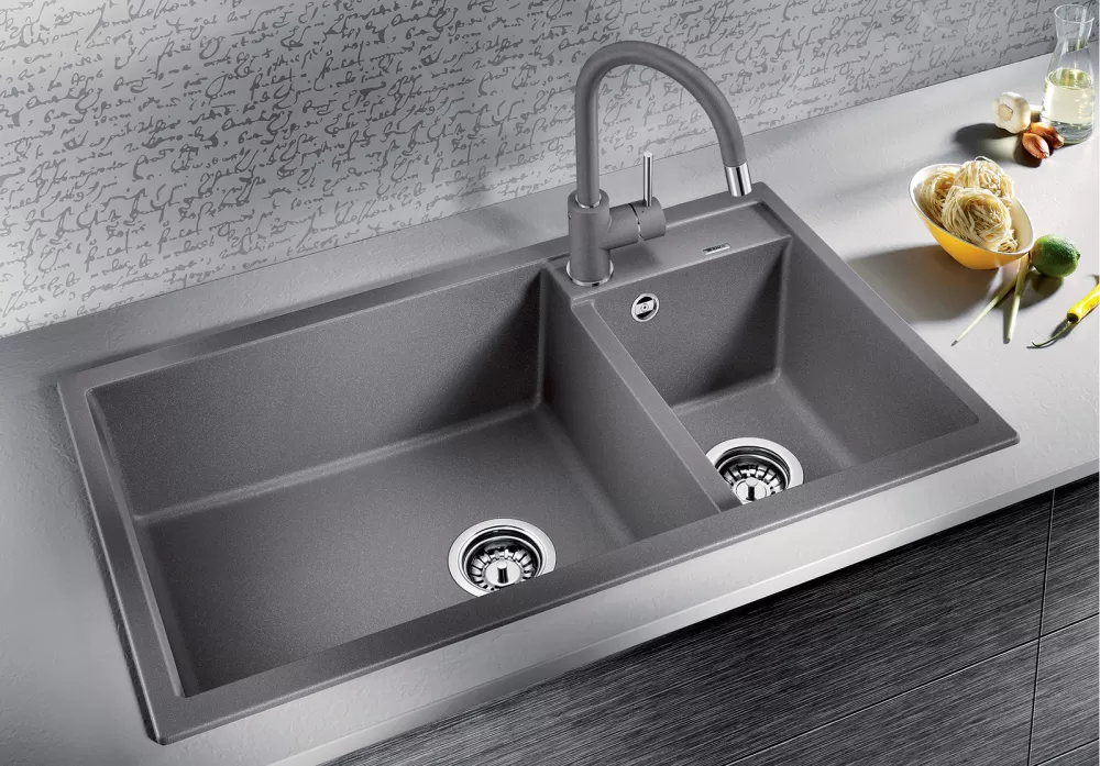 Кухонная мойка Blanco Metra 9 (вулканический серый) фото