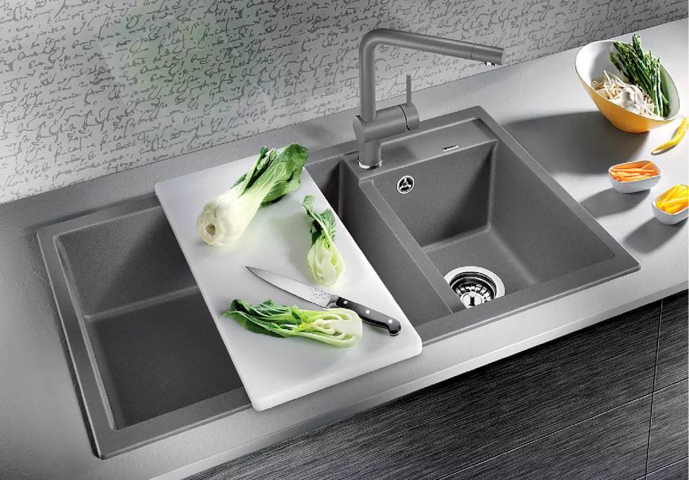 Кухонная мойка Blanco Metra 9 (вулканический серый) фото