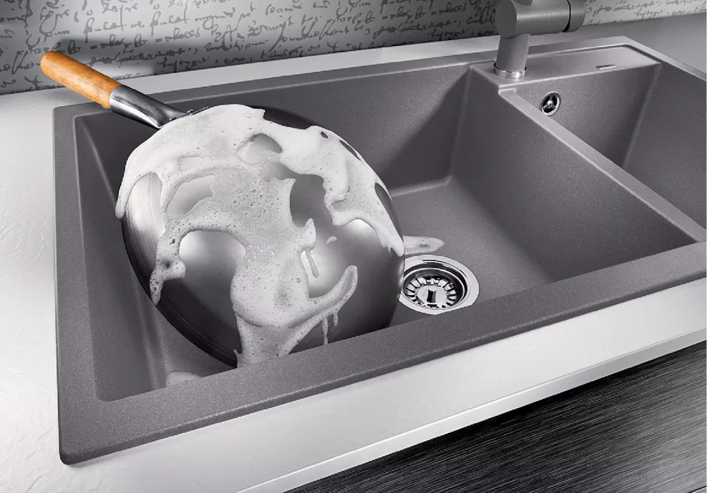 Кухонная мойка Blanco Metra 9 (вулканический серый) фото