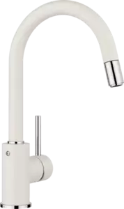 Смеситель Blanco Mida Silgranit (мягкий белый) фото