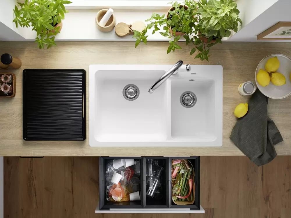 Кухонная мойка Blanco Naya 8 (антрацит) фото