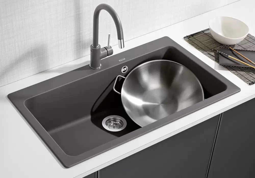 Кухонная мойка Blanco Naya XL 9 (черный) фото