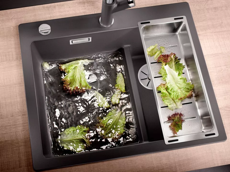 Кухонная мойка Blanco Pleon 6 Split (каменный серый) фото