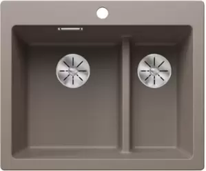 Кухонная мойка Blanco Pleon 6 Split (трюфель) фото