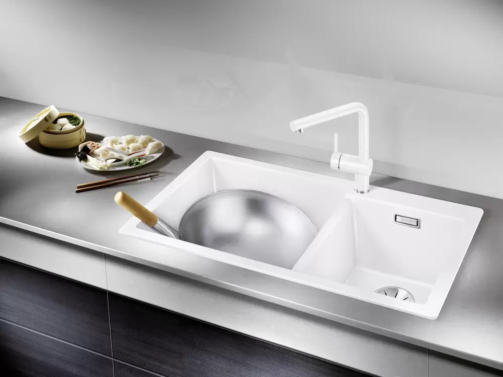 Кухонная мойка Blanco Pleon 9 (левая, черный) фото